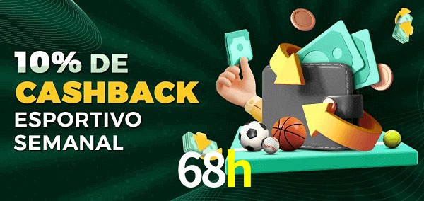 10% de bônus de cashback na 68h